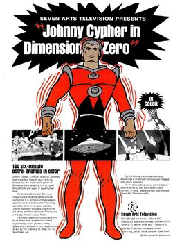 Copertina di Johnny Cypher in Dimension Zero