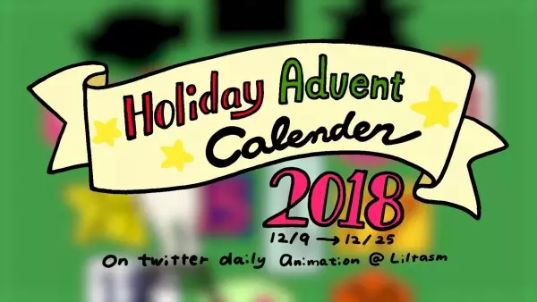 Copertina di Holiday Advent Calendar 2018
