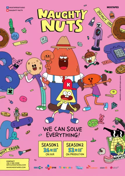 Copertina di Naughty Nuts