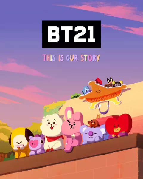 Copertina di BT21 Original Story