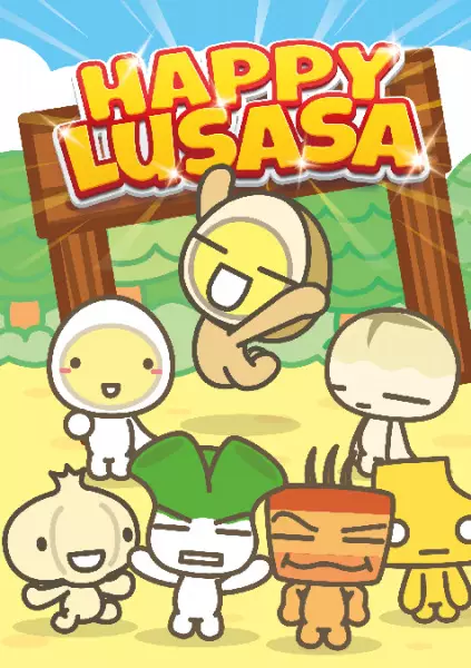 Copertina di Happy Lusasa