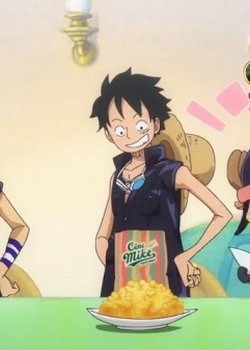 Copertina di One Piece Film: Gold - Cine Mike Popcorn Kokuchi