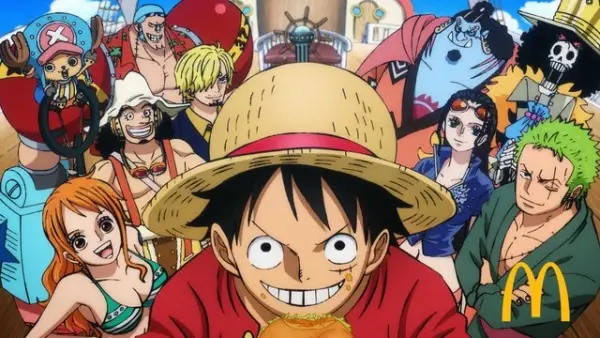 Copertina di One Piece x McDonald's CMs