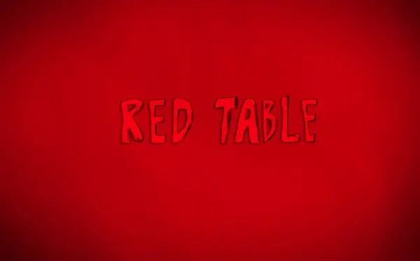 Copertina di Red Table