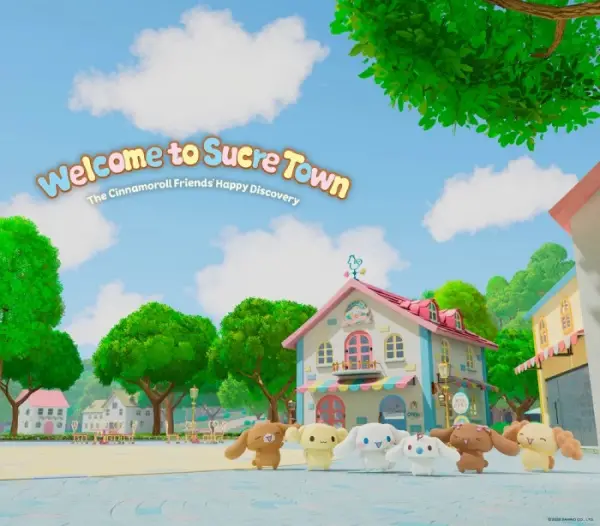 Copertina di Welcome to Sucre Town: The Cinnamoroll Friends' Happy Discovery