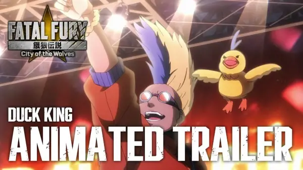 Copertina di Fatal Fury: City of the Wolves - Rick Strowd & Duck King Trailer