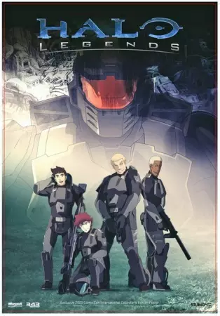Copertina di Halo Legends
