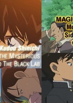 Copertina di Case Closed Magic File 2: Kudou Shinichi - The Case of the Mysterious Wall and the Black Lab