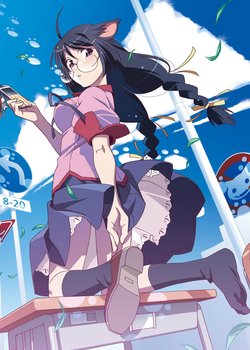 Copertina di Nekomonogatari Black