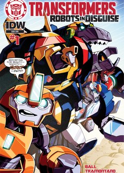 Copertina di Transformers: Robots in Disguise Miniseries