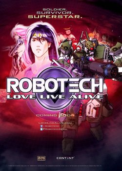 Copertina di Robotech: Love Live Alive