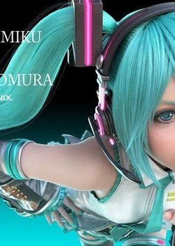 Copertina di Hatsune Miku x Tetsuya Nomura