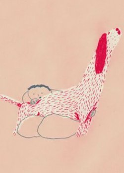 Copertina di Petting a Dog