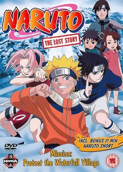 Copertina di Naruto: The Lost Story - Mission: Protect the Waterfall Village