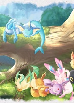 Copertina di Eevee and Colorful Friends