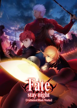 Copertina di Fate/stay night - Unlimited Blade Works
