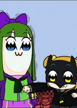 Copertina di Ninja Batman x Pop Team Epic Kindan no Collab CM Eizou Kaikin!