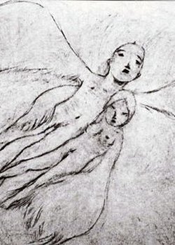 Copertina di A Feather Stare at the Dark