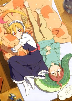Copertina di Miss Kobayashi's Dragon Maid OVA