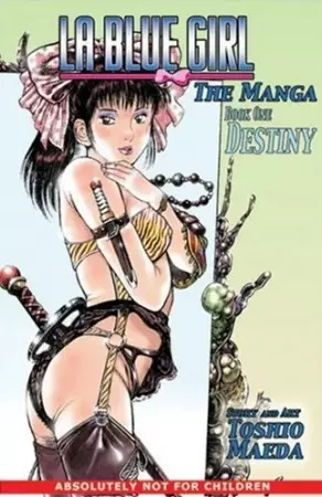 Copertina di La Blue Girl