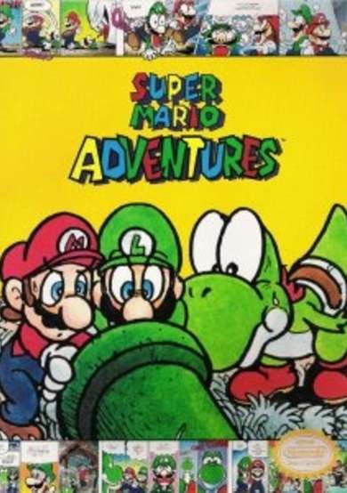 Copertina di Super Mario Adventures