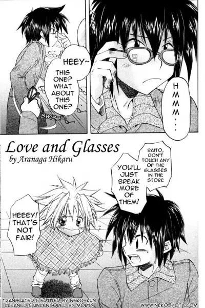 Copertina di Love and Glasses