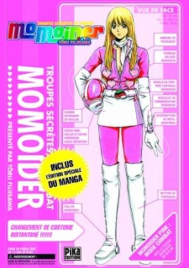 Copertina di Himitsu Sentai Momoider