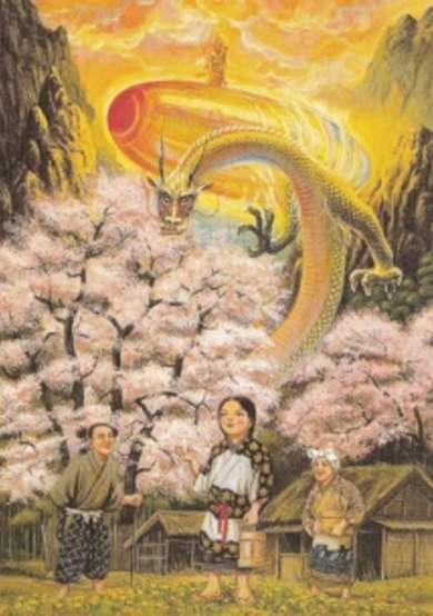 Copertina di Japanese Folk Tales; Tales of Old Japan