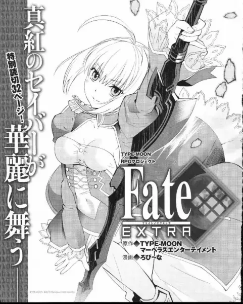 Copertina di Fate/Extra