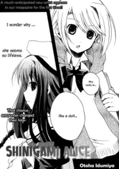 Copertina di Shinigami Alice