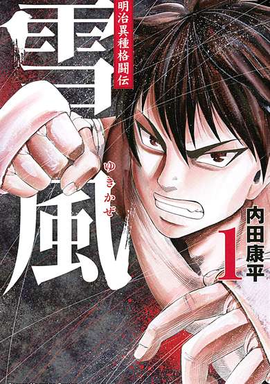 Copertina di Yukikaze White Wind: The Legend of Meiji Era Martial Arts.