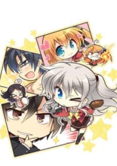 Copertina di Charlotte the 4-koma: Seishun wo Kakenukero!