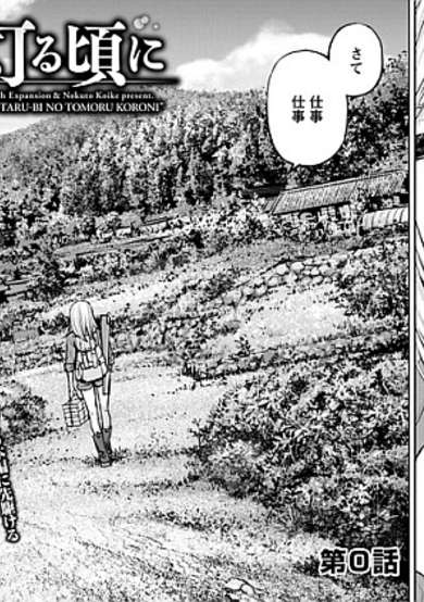 Copertina di Hotarubi no Tomoru Koro ni