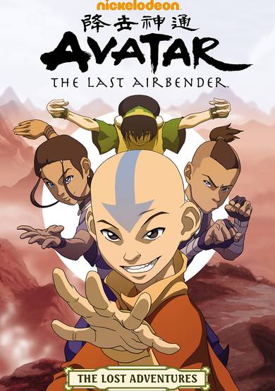Copertina di Avatar: The Last Airbender - The Lost Adventures