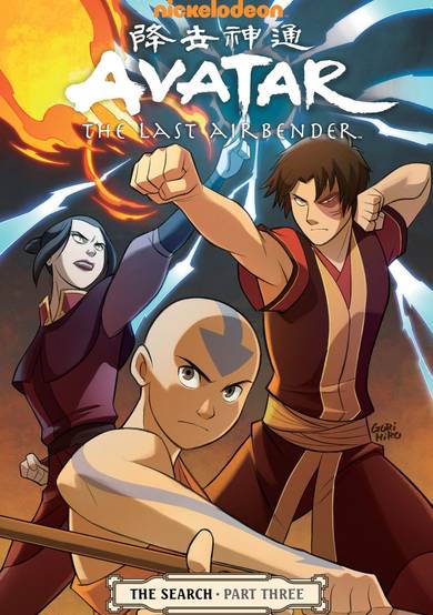 Copertina di Avatar: The Last Airbender - The Search