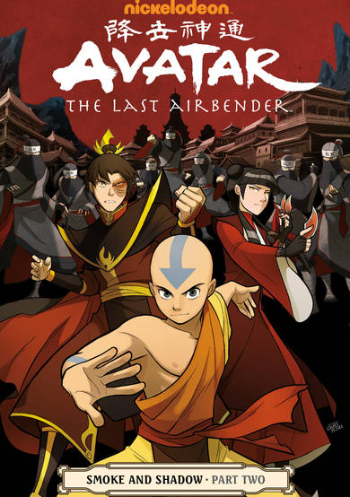 Copertina di Avatar: The Last Airbender - Smoke and Shadow