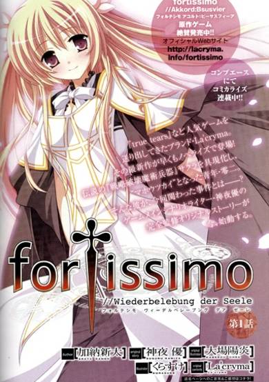 Copertina di fortissimo//Wiederbelebung der Seele