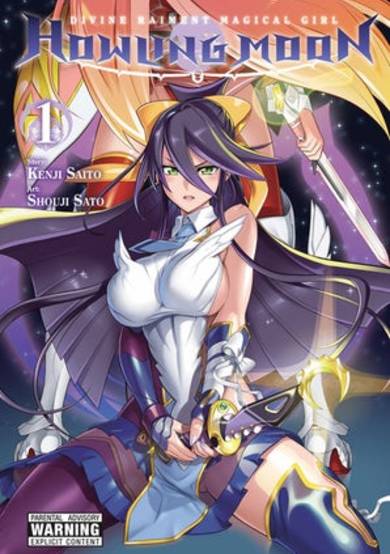 Copertina di Divine Raiment Magical Girl Howling Moon