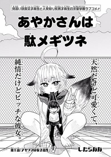 Copertina di Ayaka-san wa Damegitsune
