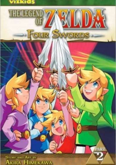 Copertina di The Legend of Zelda: Four Swords