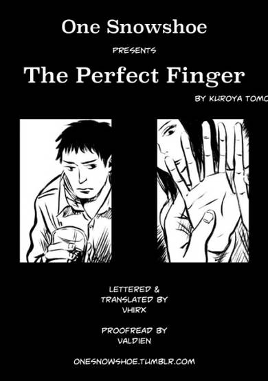 Copertina di The perfect finger