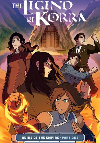 Copertina di The Legend of Korra: Ruins of the Empire
