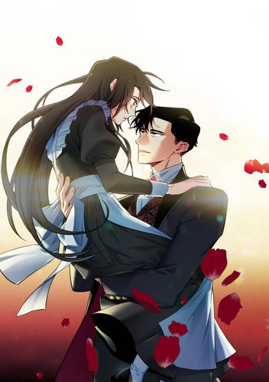 Copertina di The Maid and the Vampire