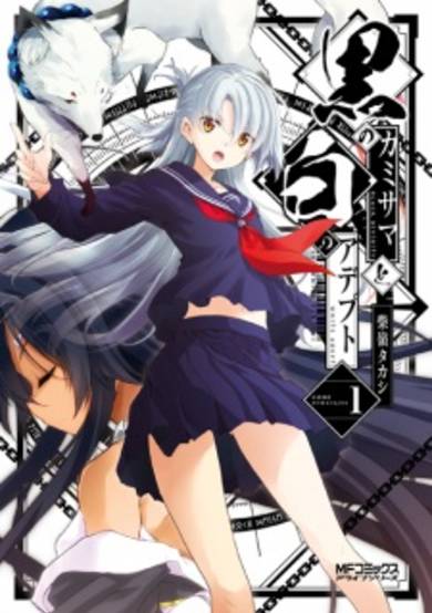 Copertina di Kuro no Kamisama to Shiro no Adept