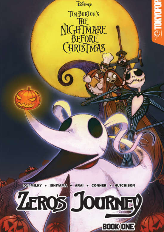 Copertina di The Nightmare Before Christmas: Zero's Journey