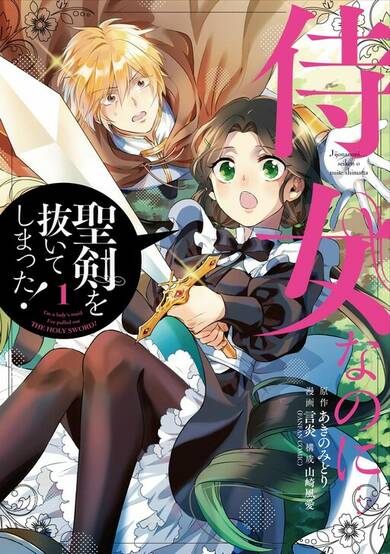 Copertina di I'm a Lady's Maid, but I've Pulled Out the Holy Sword!