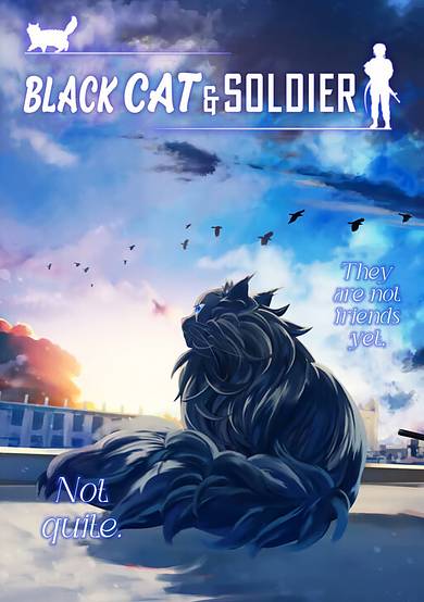 Copertina di Black Cat and Soldier