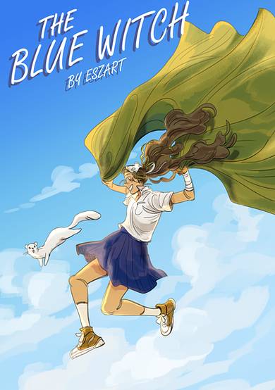 Copertina di The Blue Witch