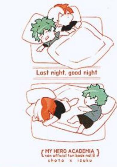 Copertina di My Hero Academia dj - Last night, good night