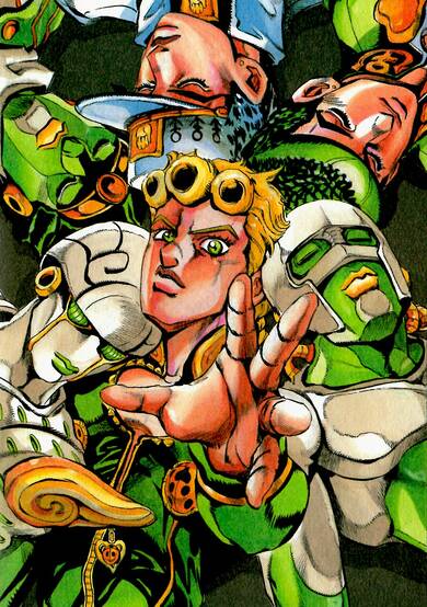 Copertina di JoJo's Bizarre Adventure Part 5: Vento Aureo